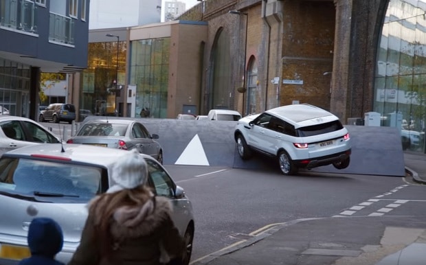 Viral of the year: Range Rover tackles London’s largest speed bump