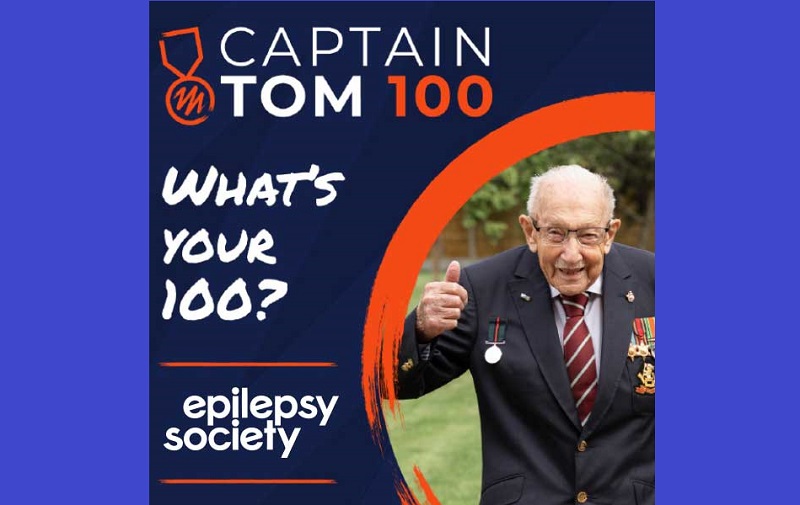 Epilepsy Society asks people to channel their inner Captain Tom to raise vital funds