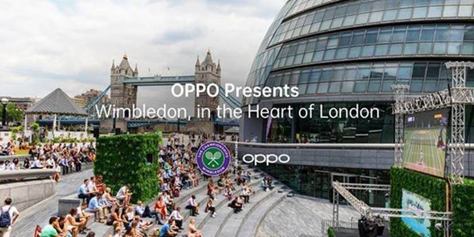 OPPO launches pop-up screening event for Wimbledon